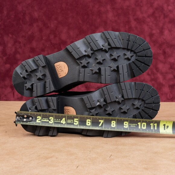 Sorel Women Joan Now Black Leather Waterproof Elastic Chelsea Ankle Boots sz 11 - Picture 5 of 8